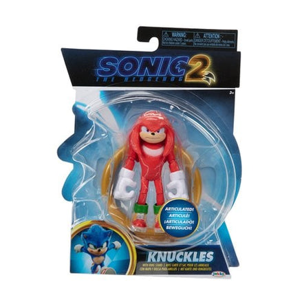 Sonic the Hedgehog 2 Movie 4 - Inch Action Figure - Select Figure(s)ToyShnipAction & Toy FiguresKnucklesShopify CollectiveToyShnip1