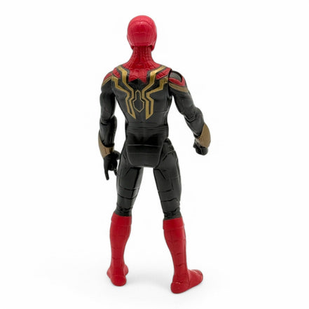 Spider-Man Iron Spider figure in a dynamic pose with vibrant colors