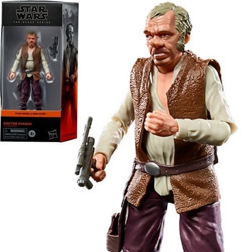 Star Wars: A New Hope - The Black Series 6 - Inch Action Figure - Select Figure(s) - Flip Side CollectiblesAction & Toy FiguresToyShnipDr. Evazan
