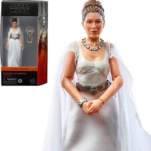 Star Wars: A New Hope - The Black Series 6 - Inch Action Figure - Select Figure(s) - Flip Side CollectiblesAction & Toy FiguresToyShnipPrincess Leia Organa (Yavin Ceremony)