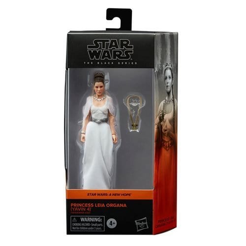 Star Wars: A New Hope - The Black Series 6 - Inch Action Figure - Select Figure(s) - Flip Side CollectiblesAction & Toy FiguresToyShnipPrincess Leia Organa (Yavin Ceremony)