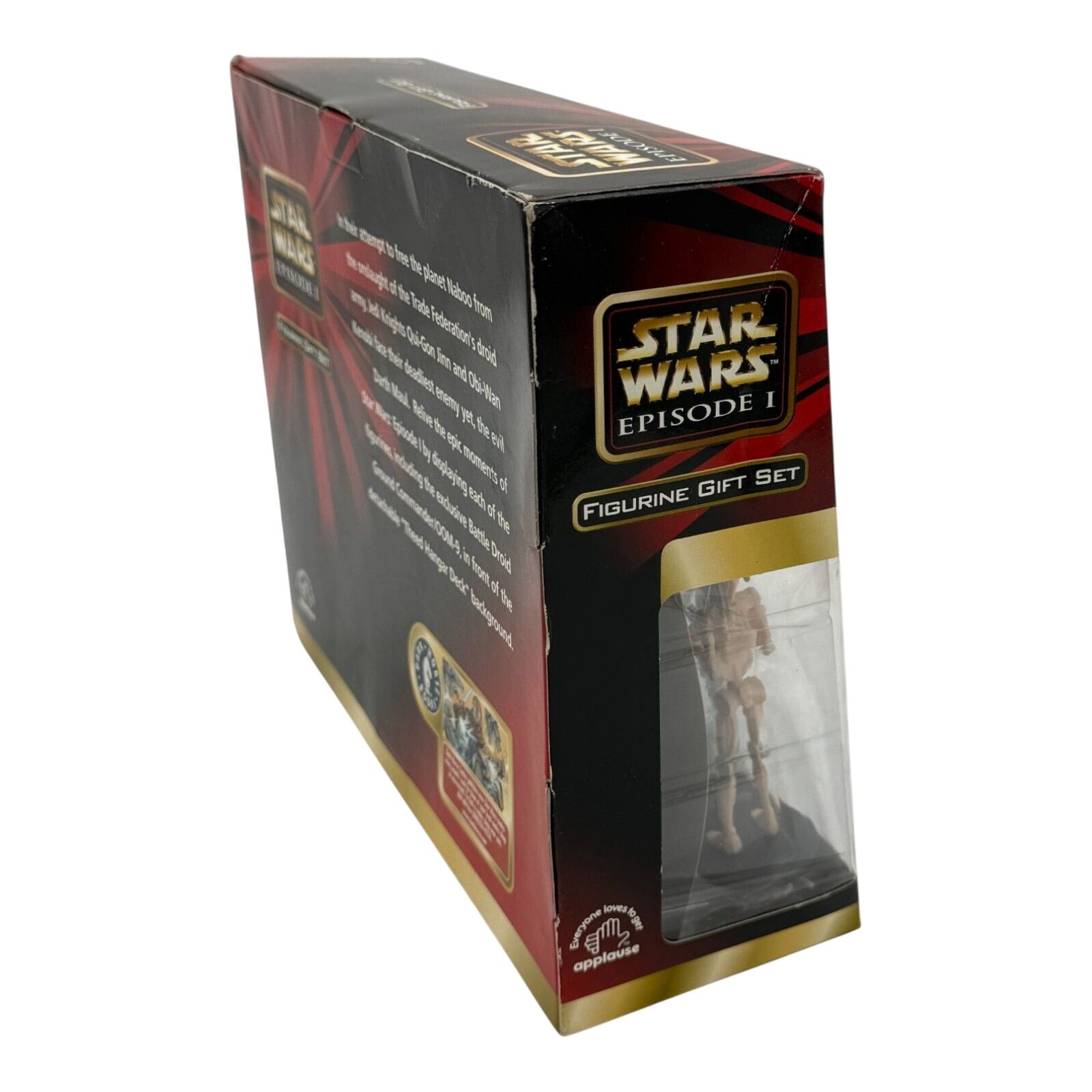 Star Wars Episode I Collectible Figurine Set 1999 Applause – qui - gon jinn - Flip Side CollectiblesStar Wars Action FigureStar Wars