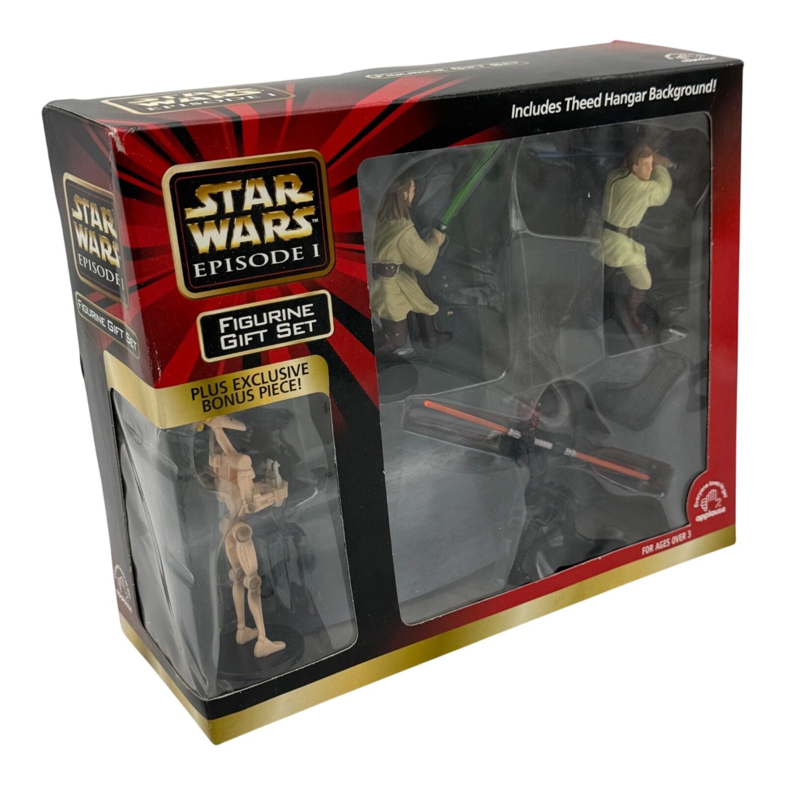 Star Wars Episode I Collectible Figurine Set 1999 Applause – qui - gon jinn - Flip Side CollectiblesStar Wars Action FigureStar Wars