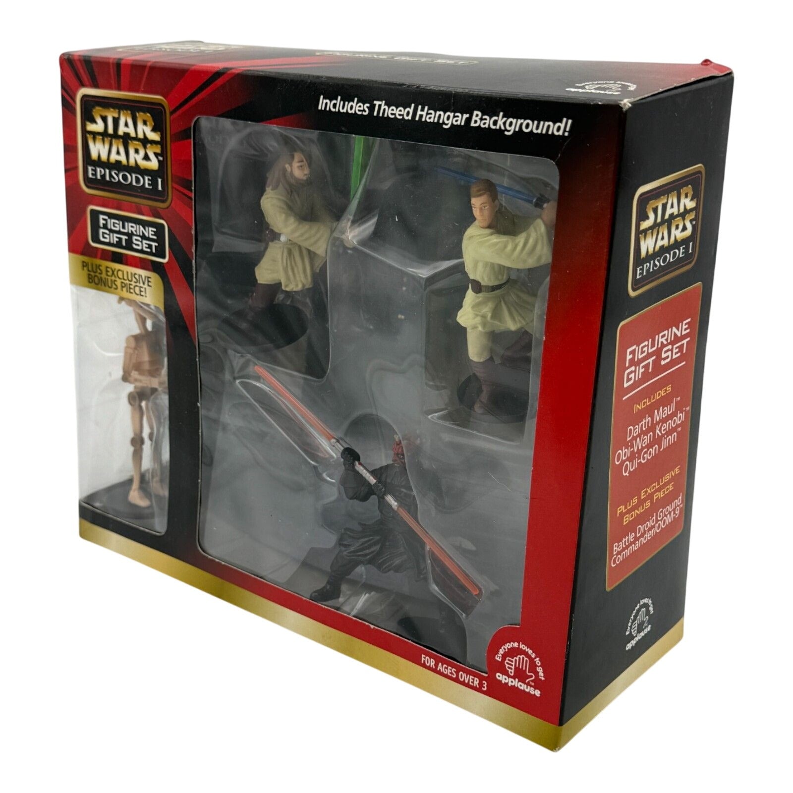 Star Wars Episode I Collectible Figurine Set 1999 Applause – qui - gon jinn - Flip Side CollectiblesStar Wars Action FigureStar Wars