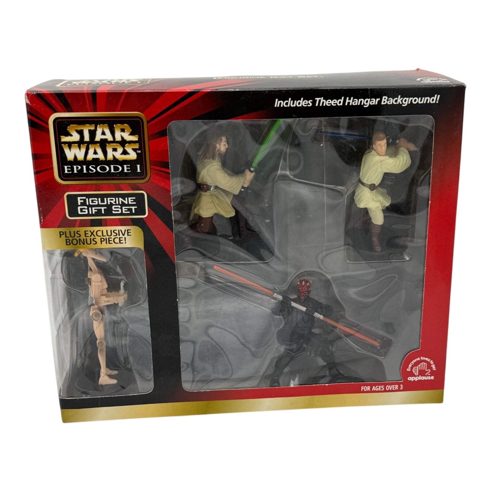 Star Wars Episode I Collectible Figurine Set 1999 Applause – qui - gon jinn - Flip Side CollectiblesStar Wars Action FigureStar Wars