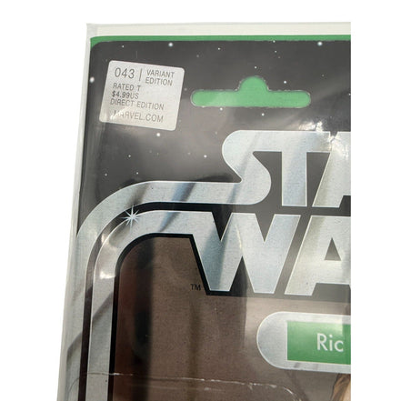 Star Wars Marvel Ric Olié Comic 043 Action Figure Cover – comic book - Flip Side CollectiblesComicMarvel