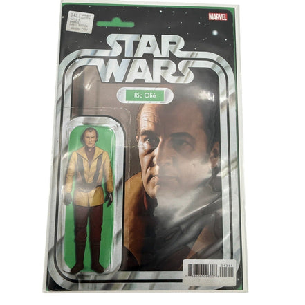 Star Wars Marvel Ric Olié Comic 043 Action Figure Cover – comic book - Flip Side CollectiblesComicMarvel