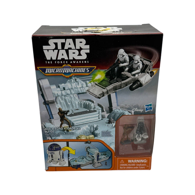 Star Wars Micro Machines R2 - D2 Playset with Snow Speeder & Figures - Flip Side CollectiblesStar Wars Action FigureDisney, Hasbro
