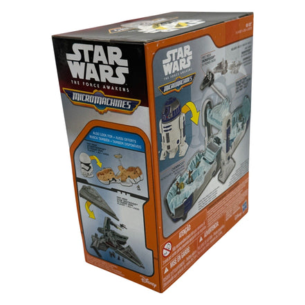Star Wars Micro Machines R2 - D2 Playset with Snow Speeder & Figures - Flip Side CollectiblesStar Wars Action FigureDisney, Hasbro