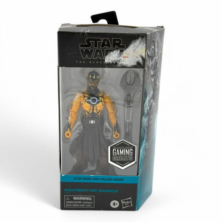 Star Wars Black Series Nightbrother Warrior action figure in packaging
