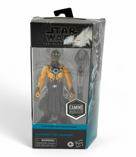 Star Wars Black Series Nightbrother Warrior action figure in packaging