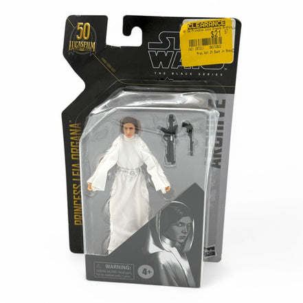 Star Wars Black Series Princess Leia Organa 6-inch action figure in packaging
