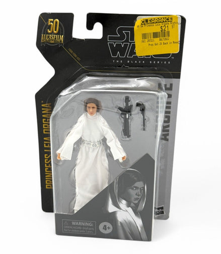 Star Wars Black Series Princess Leia Organa 6-inch action figure in packaging