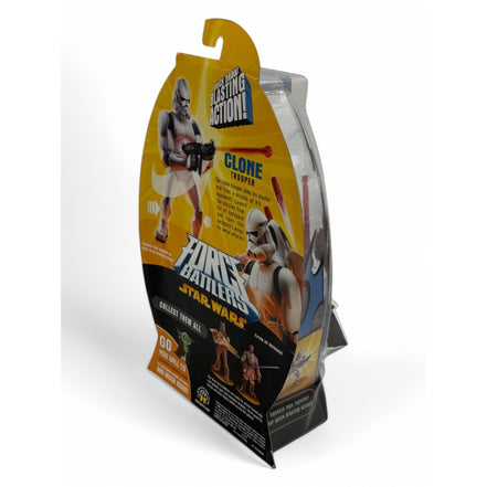 Angled view of the Star Wars Clone Trooper action figure packaging