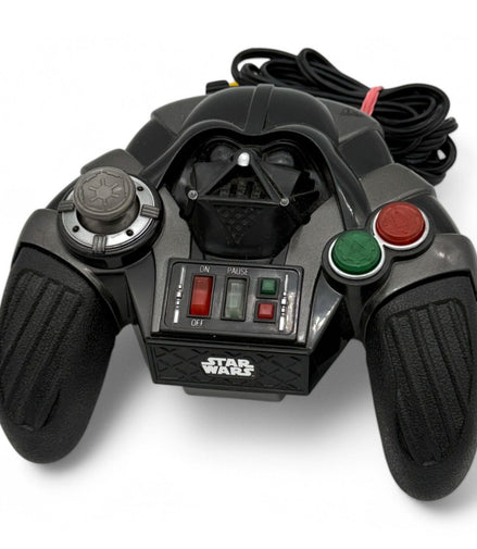 Front view of the Darth Vader plug and play TV game controller