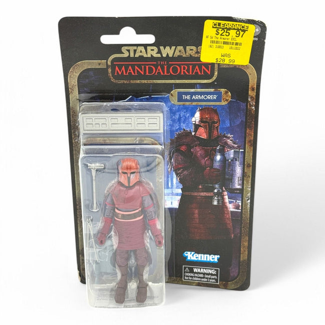 Star Wars Mandalorian Armorer action figure in packaging