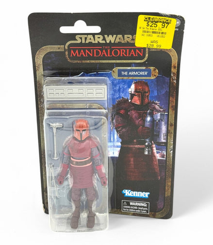 Star Wars Mandalorian Armorer action figure in packaging