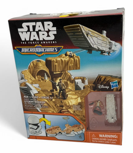 Star Wars Micro Machines First Order Stormtrooper Playset box front view