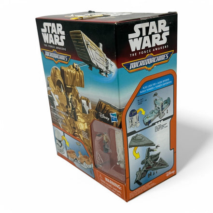 Star Wars Micro Machines First Order Stormtrooper Playset box side view
