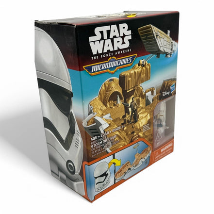 Star Wars Micro Machines First Order Stormtrooper Playset box front view