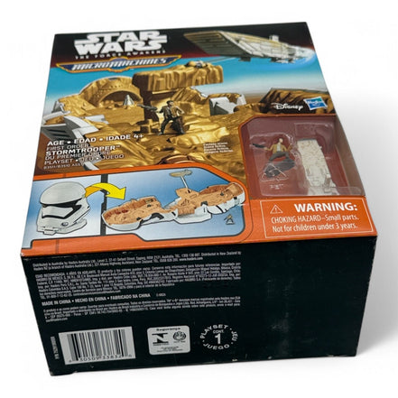 Star Wars Micro Machines First Order Stormtrooper Playset box front view