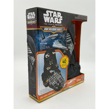 Star Wars Micro Machines Kylo Ren Playcase 2015 Gold Series packaging front view