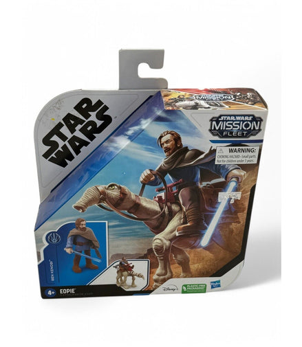 Star Wars Mission Fleet Obi-Wan Kenobi & Eopie action figure set packaging