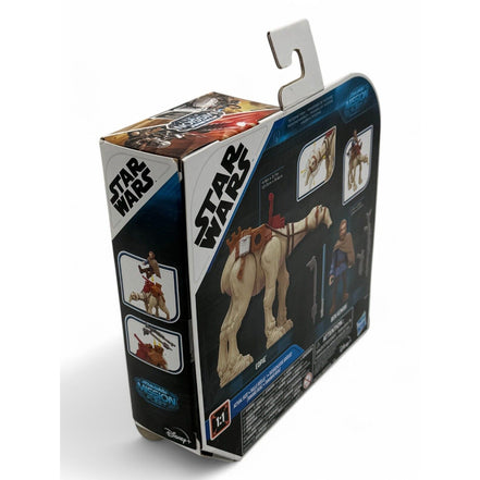 Back view of Star Wars Mission Fleet Obi-Wan Kenobi & Eopie packaging