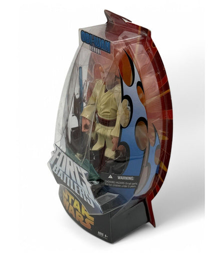 Side view of Star Wars Obi-Wan Kenobi Force Battlers action figure packaging