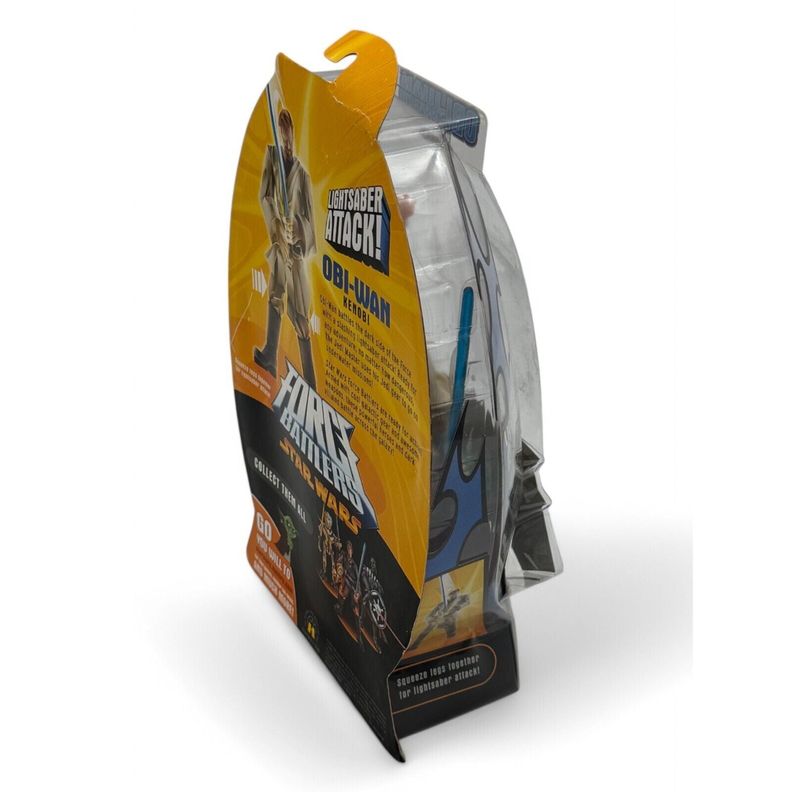 Star Wars Obi-Wan Kenobi Force Battlers action figure in packaging with lightsaber attack feature