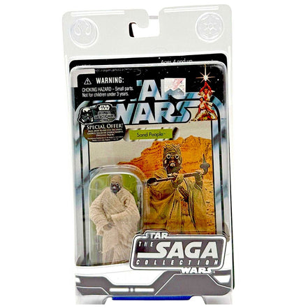 Star Wars Sand People action figure in display case