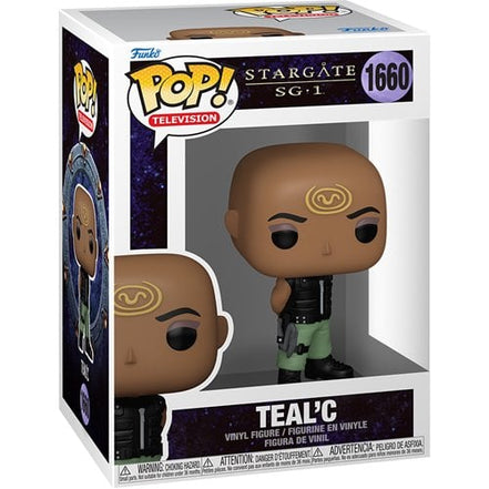 Funko Pop vinyl figure of Teal'c from Stargate SG-1 in box