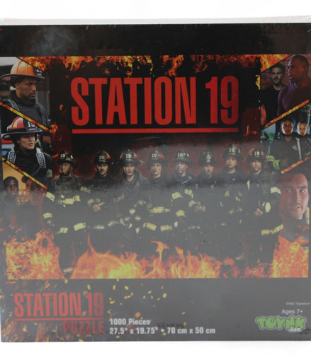 Station 19 Firefighter Jigsaw Puzzle 1000 Pieces 27.5" x 19.75" - Flip Side CollectiblesPuzzleToynk