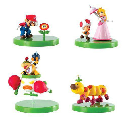 Super Mario Bros. Buildable Figures - (1) Random capsule with (1) Figure - Flip Side CollectiblesAction & Toy FiguresToyShnip
