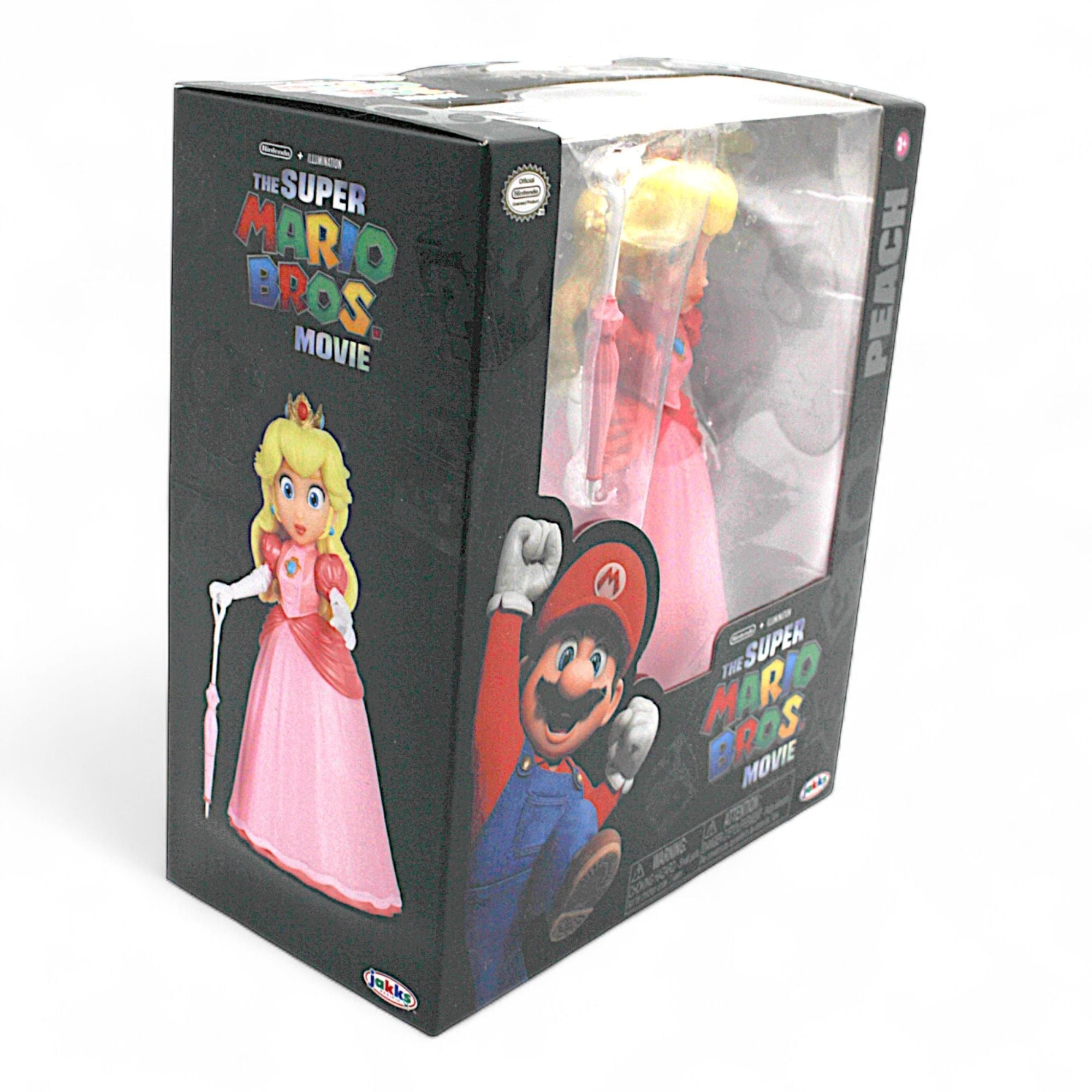 Super Mario Bros Princess Peach Action Figure - Movie Collectible - Flip Side CollectiblesVinyl FigureJakks Pacific