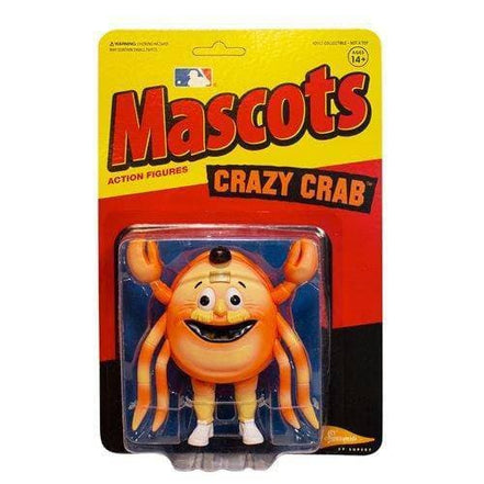 Super7 Major League Baseball ReAction Figure - Select Figure(s) - Flip Side CollectiblesAction & Toy FiguresToyShnipMLB Mascots Crazy Crab (San Francisco Giants)