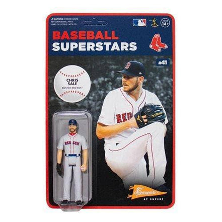 Super7 Major League Baseball ReAction Figure - Select Figure(s) - Flip Side CollectiblesAction & Toy FiguresToyShnipChris Sale (Boston Red Sox)