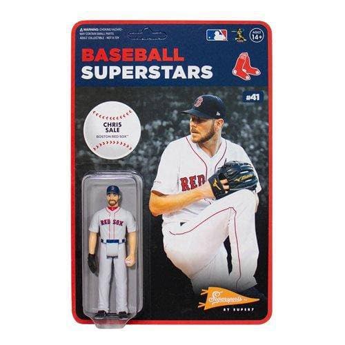 Super7 Major League Baseball ReAction Figure - Select Figure(s) - Flip Side CollectiblesAction & Toy FiguresToyShnipChris Sale (Boston Red Sox)