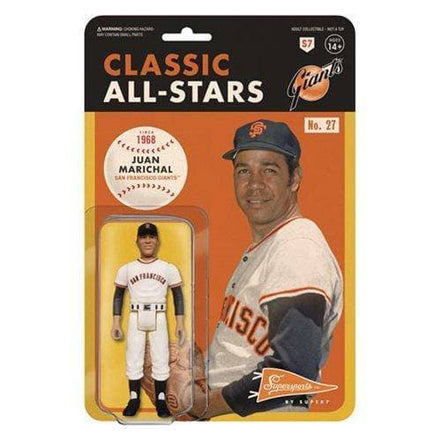 Super7 Major League Baseball ReAction Figure - Select Figure(s) - Flip Side CollectiblesAction & Toy FiguresToyShnipJuan Marichal (San Francisco Giants)