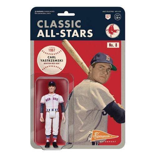 Super7 Major League Baseball ReAction Figure - Select Figure(s) - Flip Side CollectiblesAction & Toy FiguresToyShnipCarl Yastzremski (Boston Red Sox)