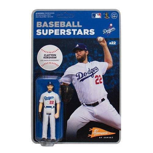 Super7 Major League Baseball ReAction Figure - Select Figure(s) - Flip Side CollectiblesAction & Toy FiguresToyShnipClayton Kershaw (LA Dodgers)