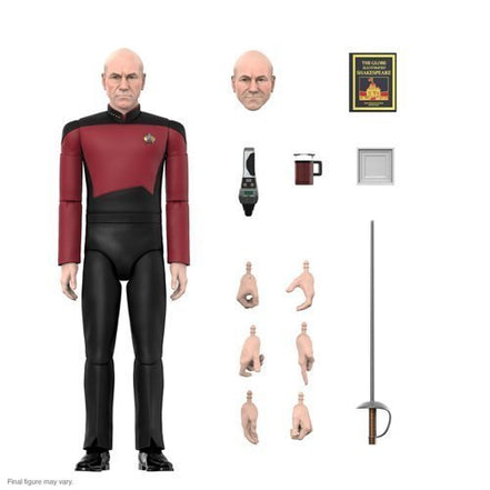 Super7 Star Trek: The Next Generation Ultimates 7 - Inch Action Figure - Select Figure(s)ToyShnipAction & Toy FiguresCaptain Jean - Luc PicardShopify CollectiveToyShnip10