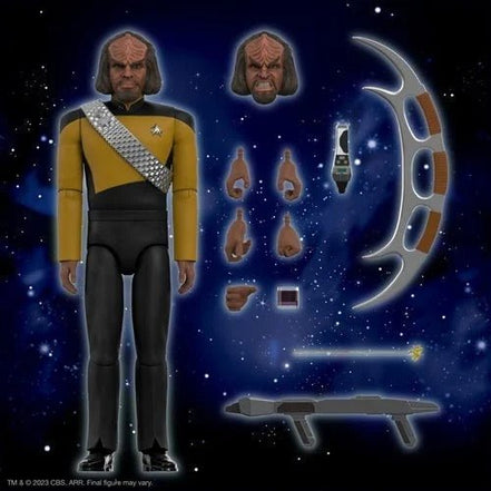 Super7 Star Trek: The Next Generation Ultimates 7 - Inch Action Figure - Select Figure(s)ToyShnipAction & Toy FiguresWorfShopify CollectiveToyShnip15