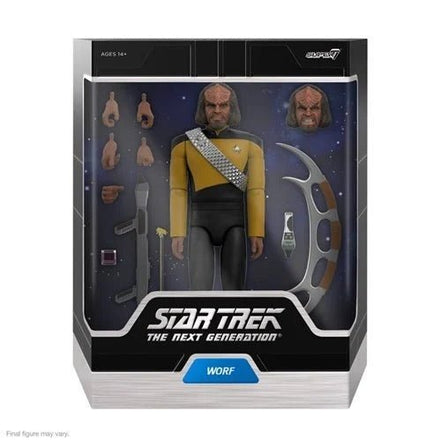 Super7 Star Trek: The Next Generation Ultimates 7 - Inch Action Figure - Select Figure(s)ToyShnipAction & Toy FiguresWorfShopify CollectiveToyShnip14