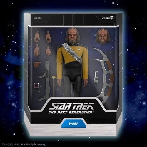 Super7 Star Trek: The Next Generation Ultimates 7 - Inch Action Figure - Select Figure(s)ToyShnipAction & Toy FiguresWorfShopify CollectiveToyShnip18