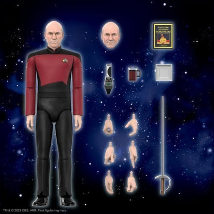 Super7 Star Trek: The Next Generation Ultimates 7 - Inch Action Figure - Select Figure(s)ToyShnipAction & Toy FiguresCaptain Jean - Luc PicardShopify CollectiveToyShnip13