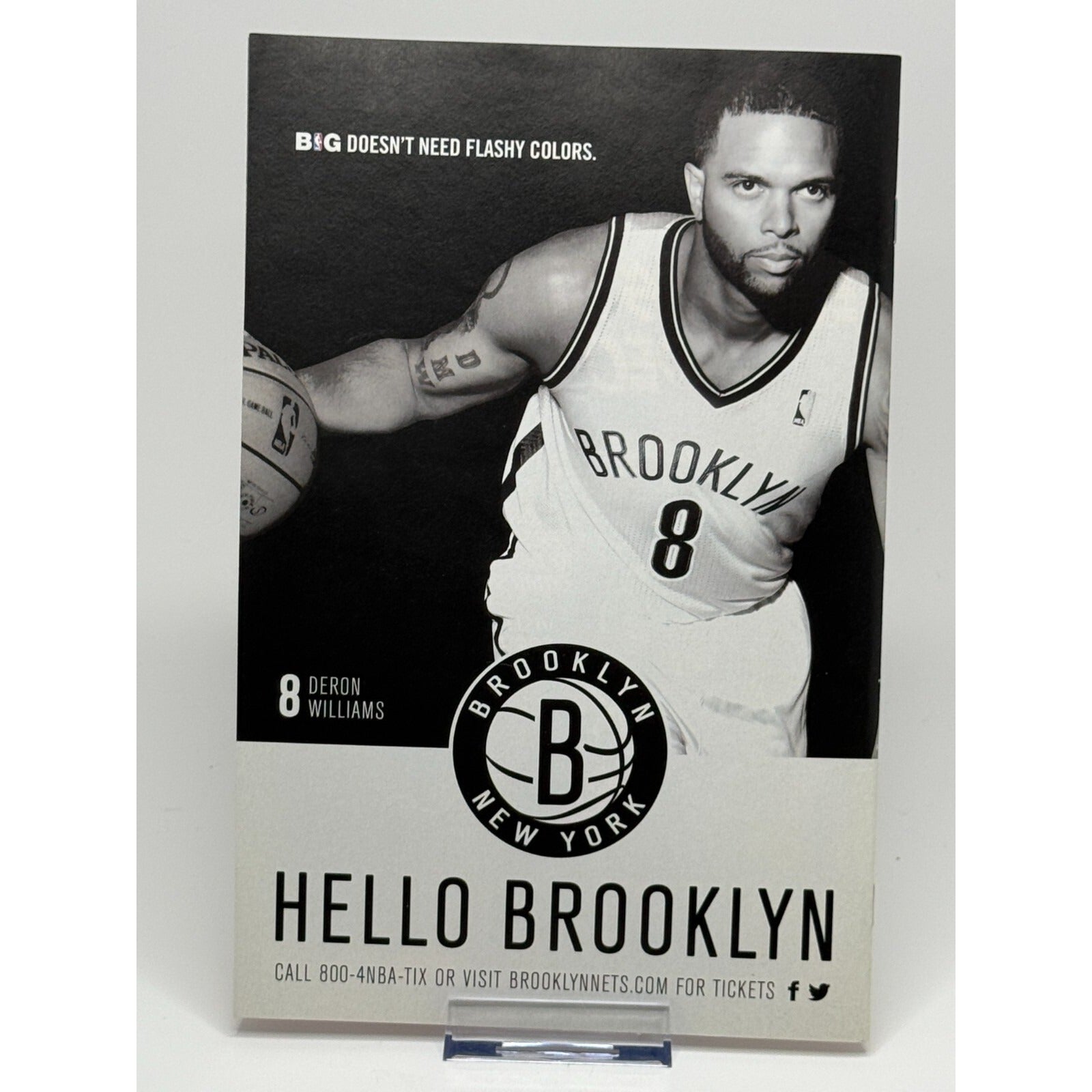 Back cover of Superior Spider-Man #2 with Brooklyn Nets player Deron Williams