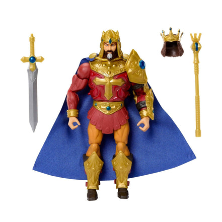 Masters of the Universe King Randor action figure with sword and scepter