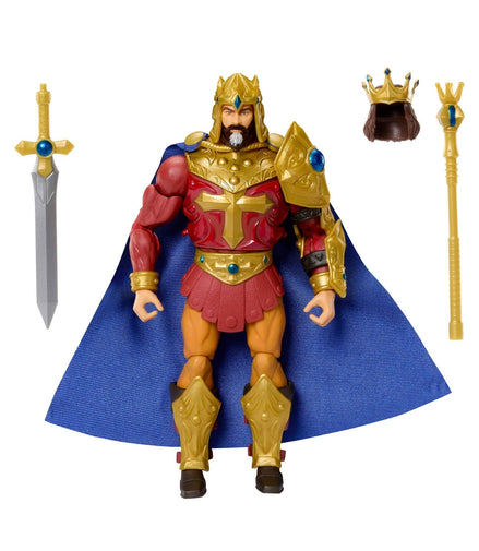 Masters of the Universe King Randor action figure with sword and scepter