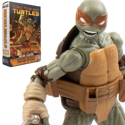 Teenage Mutant Ninja Turtles BST AXN IDW Action Figure and Comic Book Set - Select Figure(s)ToyShnipAction & Toy FiguresMichelangeloShopify CollectiveToyShnip2
